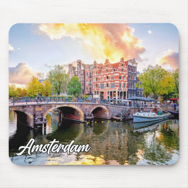 Amsterdam Stad, Nederländerna Musmatta (Framsidan)