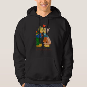 Amsterdam Stad Nederländerna souvenir för män kvin Hoodie