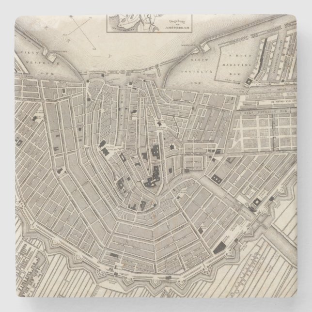 Amsterdam Stenunderlägg (Framsidan)