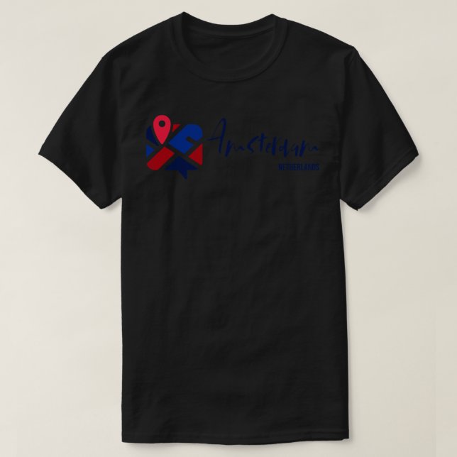 Amsterdam T Shirt (Design framsida)