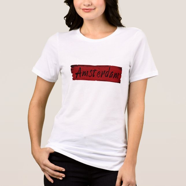 Amsterdam T Shirt (Framsida)