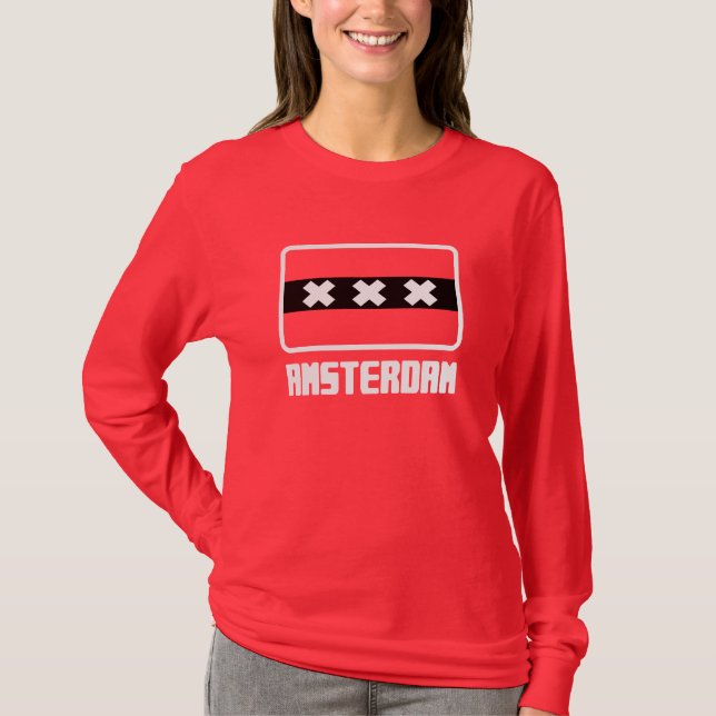 Amsterdam T-shirt (Framsida)