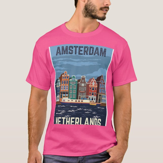Amsterdam T Shirt (Framsida)