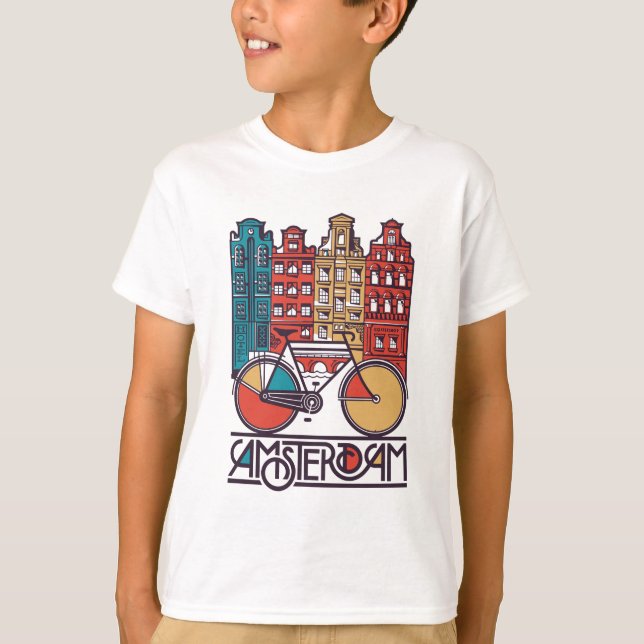 Amsterdam T-shirt (Framsida)