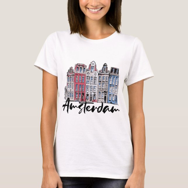 Amsterdam T Shirt (Framsida)