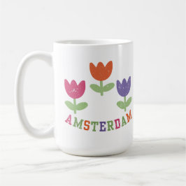 Amsterdam Tulips Kaffemugg