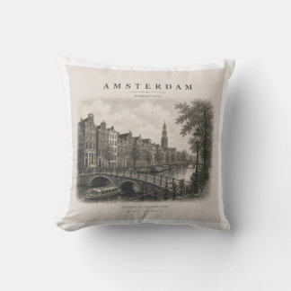 Amsterdam | Vintage Travel City Design Kudde