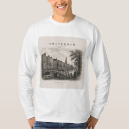 Amsterdam | Vintage Travel City Design T Shirt