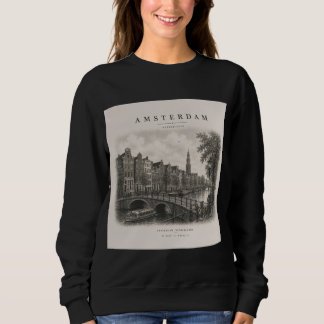 Amsterdam | Vintage Travel City Design T Shirt