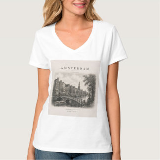 Amsterdam | Vintage Travel City Design T Shirt