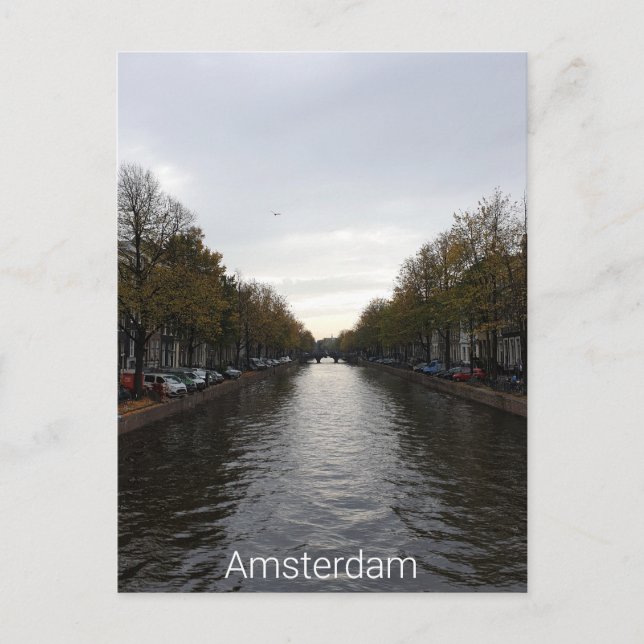 Amsterdam Vykort (Framsida)