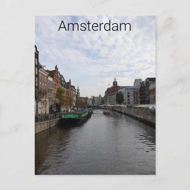 Amsterdam Vykort (Framsida)