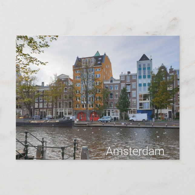 Amsterdam Vykort (Framsida)