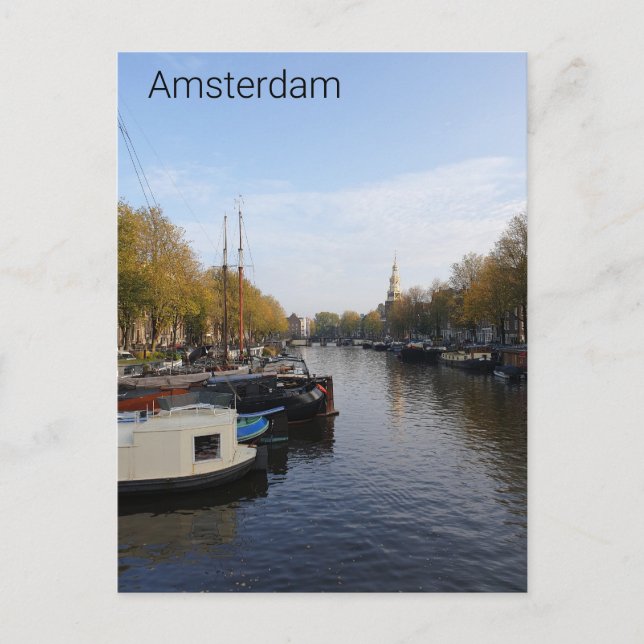 Amsterdam Vykort (Framsida)
