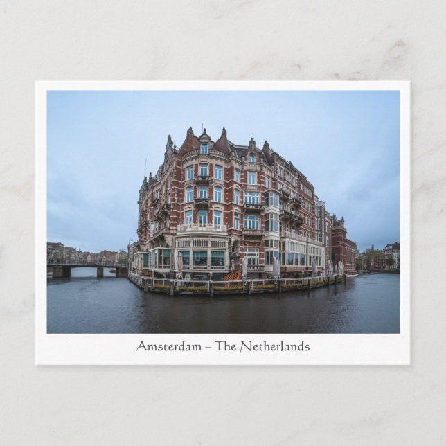 Amsterdam Vykort (Framsida)
