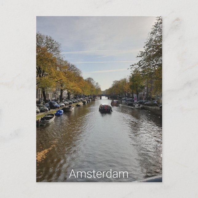 Amsterdam Vykort (Framsida)
