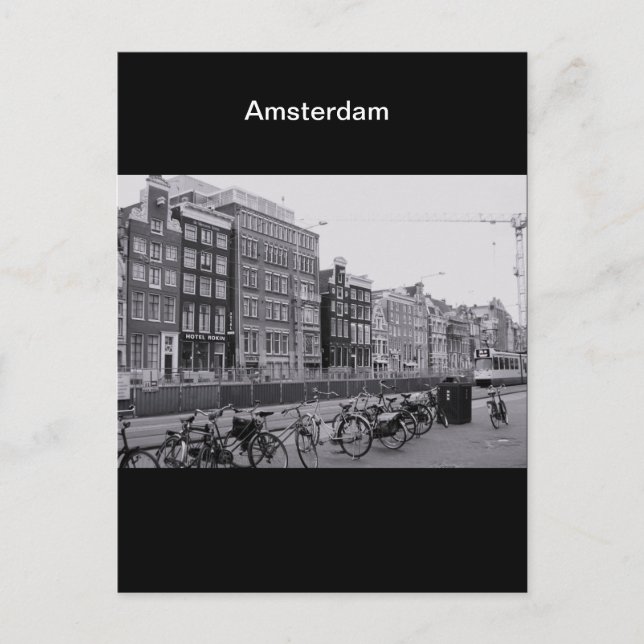 Amsterdam Vykort (Framsida)