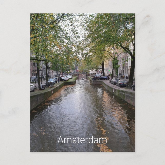 Amsterdam Vykort (Framsida)