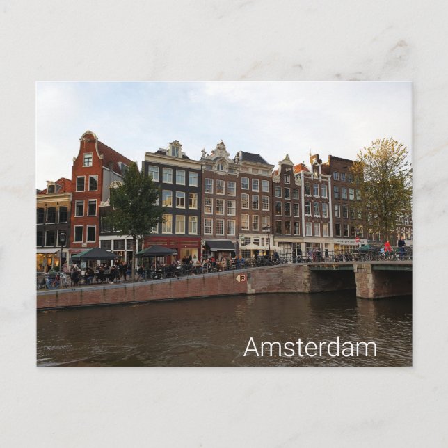 Amsterdam Vykort (Framsida)