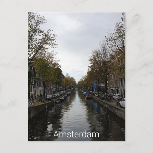 Amsterdam Vykort (Framsida)