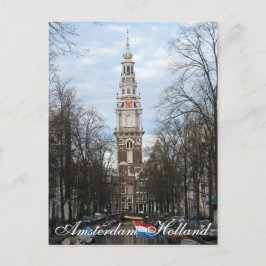 Amsterdam Zuiderkerk Holland Postcard Vykort