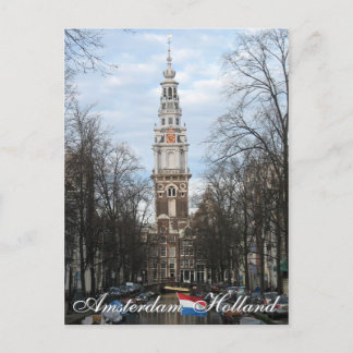 Amsterdam Zuiderkerk Holland Postcard Vykort