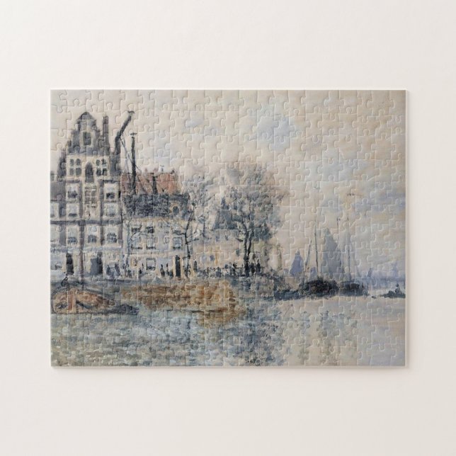 Amsterdamfördragets Monet Fine Art Pussel (Horisontell)