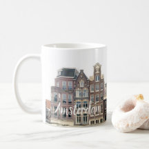 Amsterdamhus mugg