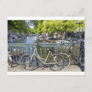 Amsterdamkanal Vykort