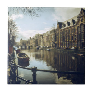 Amsterdamkanalen Kakelplatta