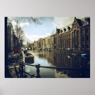 Amsterdamkanalen Poster