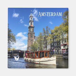Amsterdamkanylmagnet vid Velvet Escape Magnet
