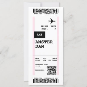 amsterdammflygnings- och amsterdammboardingkort