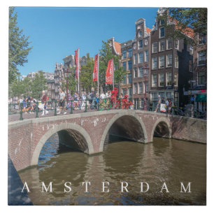 Amsterdams brovy för keramik kakelplatta