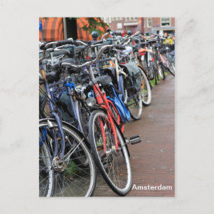 Amsterdams cyklar vykort