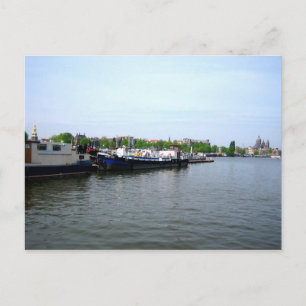 Amsterdams hamn - vykort