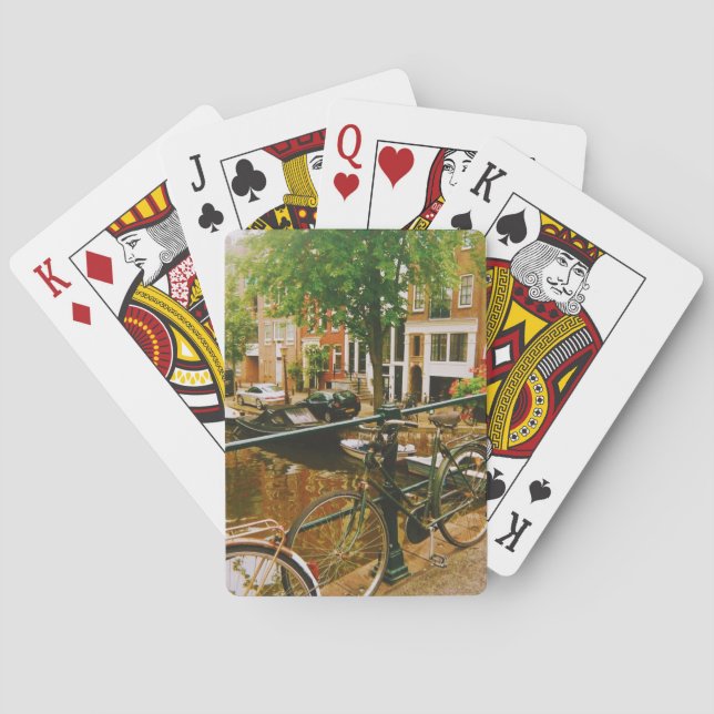 Amsterdams kanaler casinokort (Baksidan)
