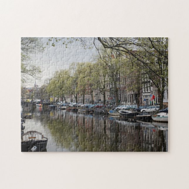 Amsterdams kanaler pussel (Horisontell)