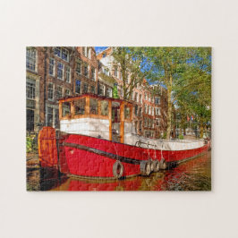 Amsterdams kanaler. pussel