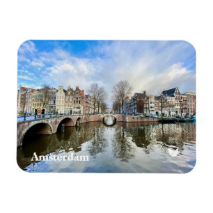 Amsterdams kylskåp av Velvet Escape Magnet