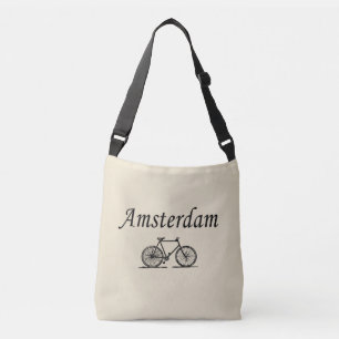 Amsterdams retrocykel axelväska