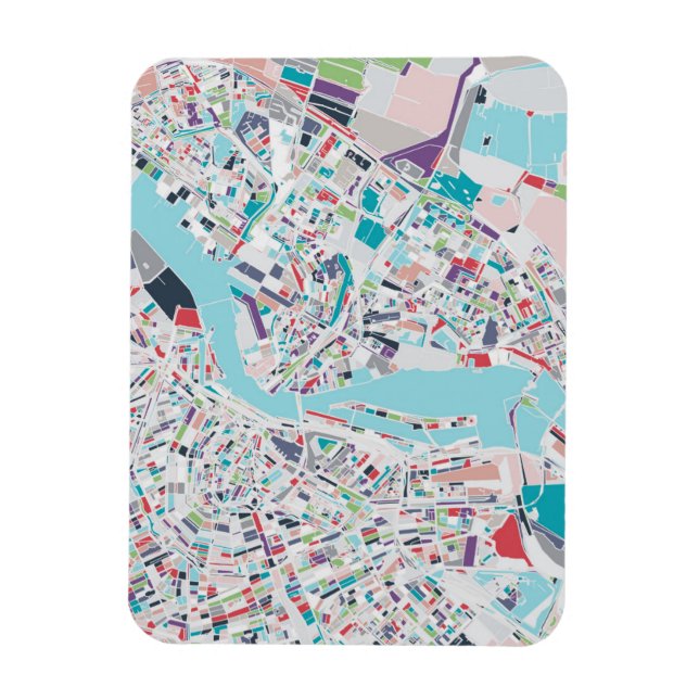 Amsterdams stad magnet (Vertikal)