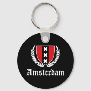 Amsterdams Vapensköld Nyckelring