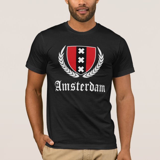 Amsterdams Vapensköld T Shirt (Framsida)