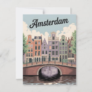 Amsterdams vintage vykort