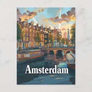 Amsterdams vintage vykort