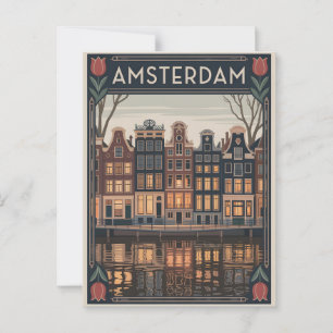 Amsterdams vintage vykort