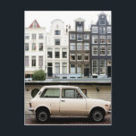 Amsterdams vinterkanal vykort<br><div class="desc">Hej! Hoppas du gillar det här fotot jag tog! Du kan gärna lägga till din egen text och kolla mina butiker för mer!</div>