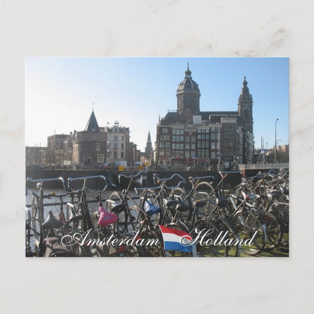 Amsterdams vykort (Framsida)