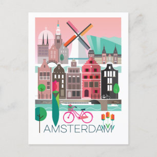 Amsterdams vykort